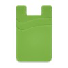 Dual Silicone Phone Wallets Bright Green